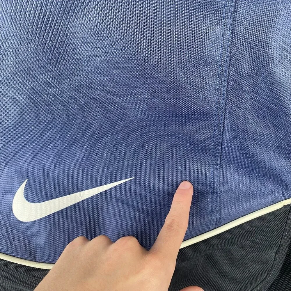 Vintage NIKE Shoulder Laptop Messenger Bag Blue/Black